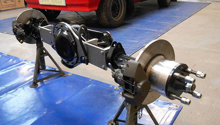 AES Motorsport - Axle picture